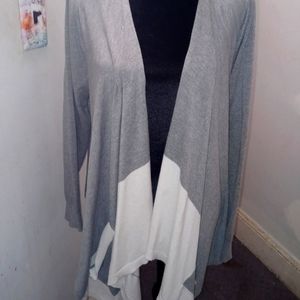 Torrid Soft Sage Green Sweater Accented in Cream